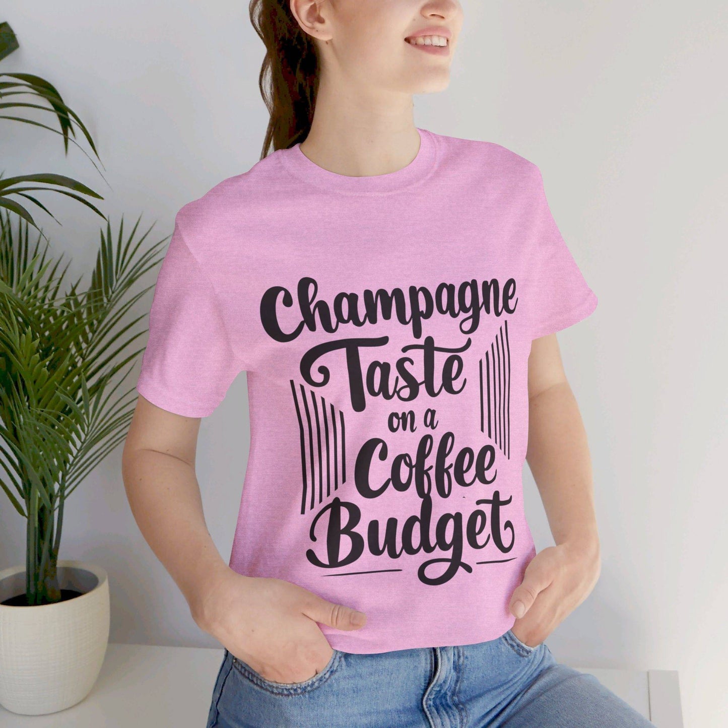 Champagne Taste Tee - Luxe Mod 