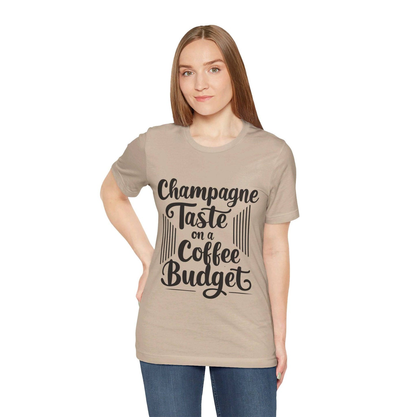 Champagne Taste Tee - Luxe Mod 