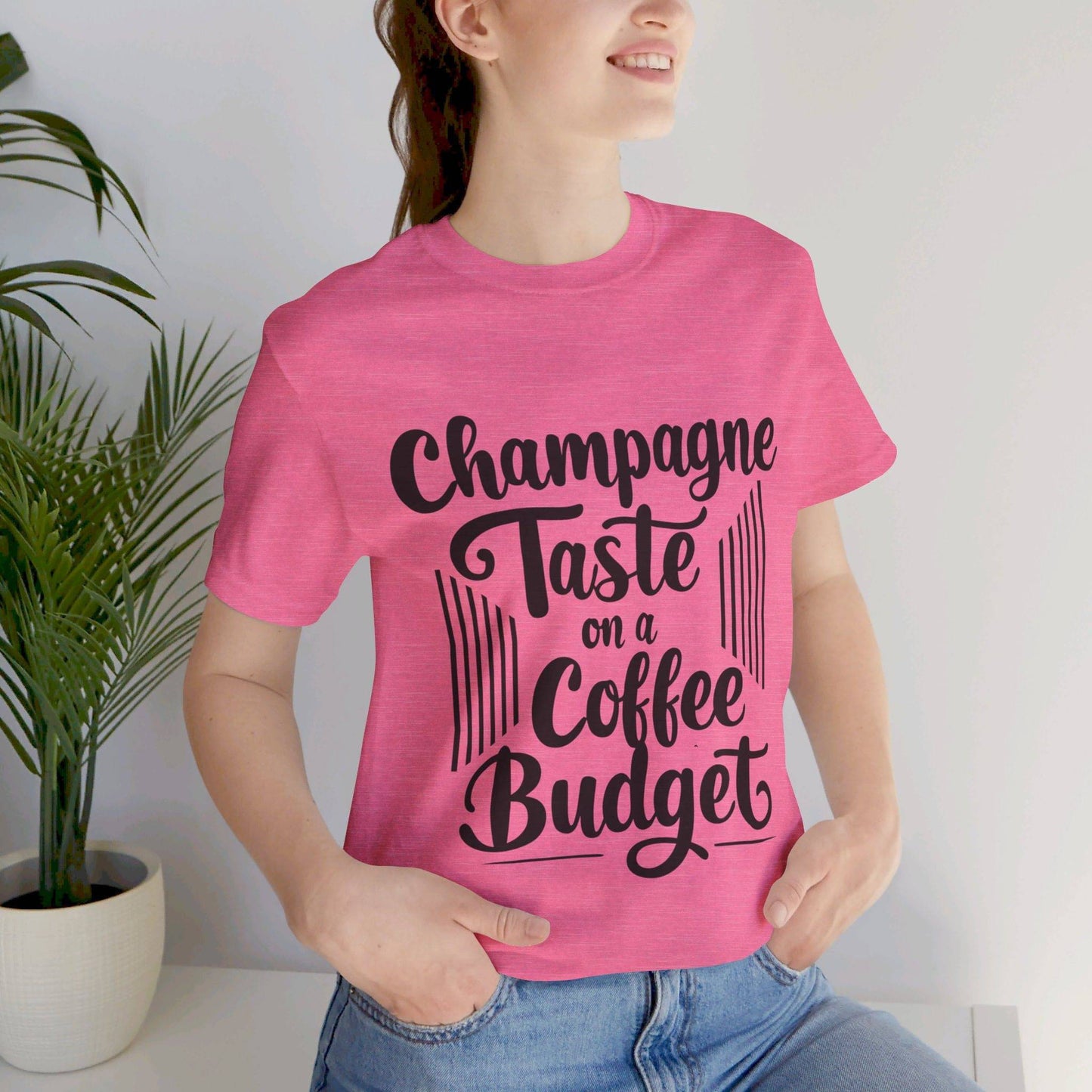 Champagne Taste Tee - Luxe Mod 