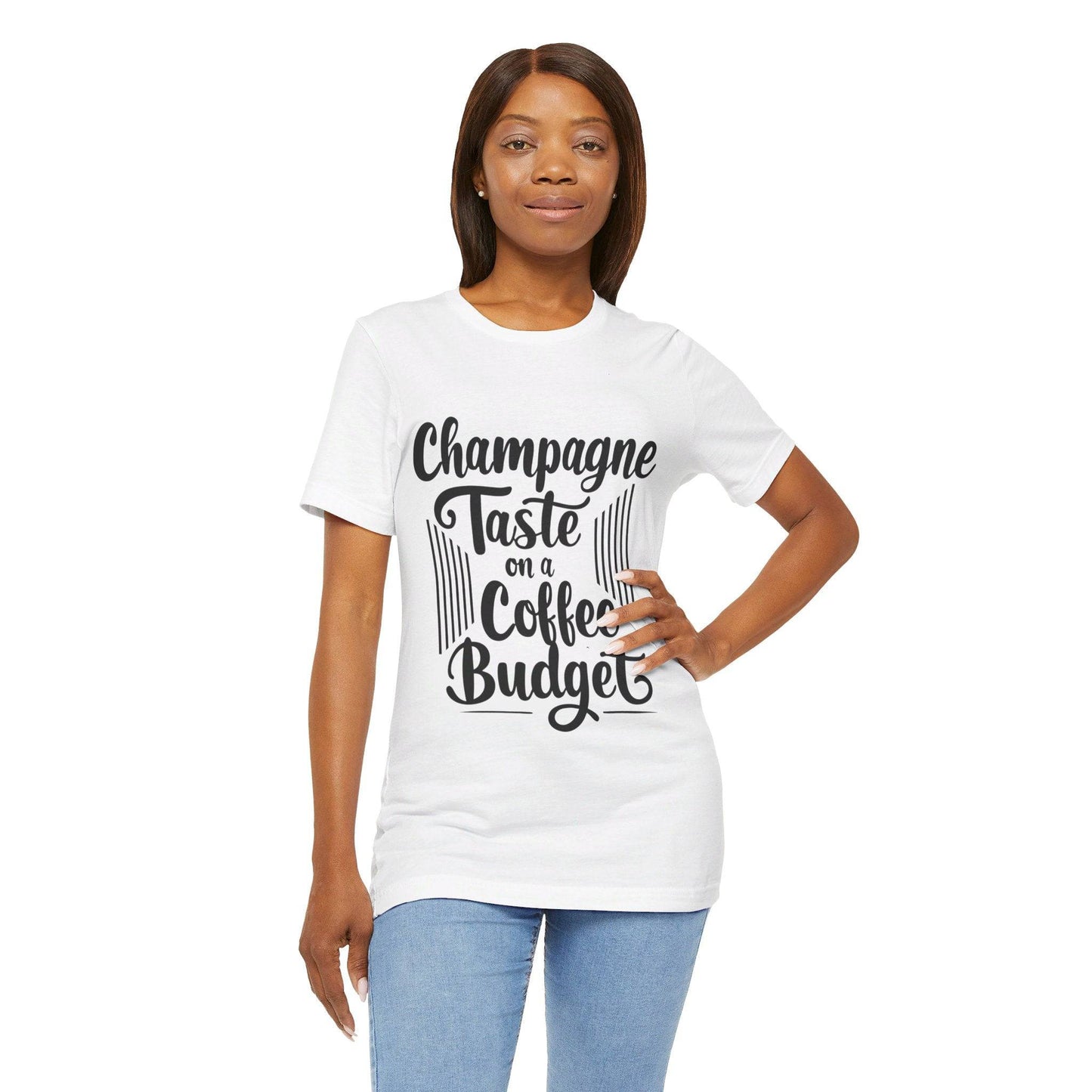 Champagne Taste Tee - Luxe Mod 