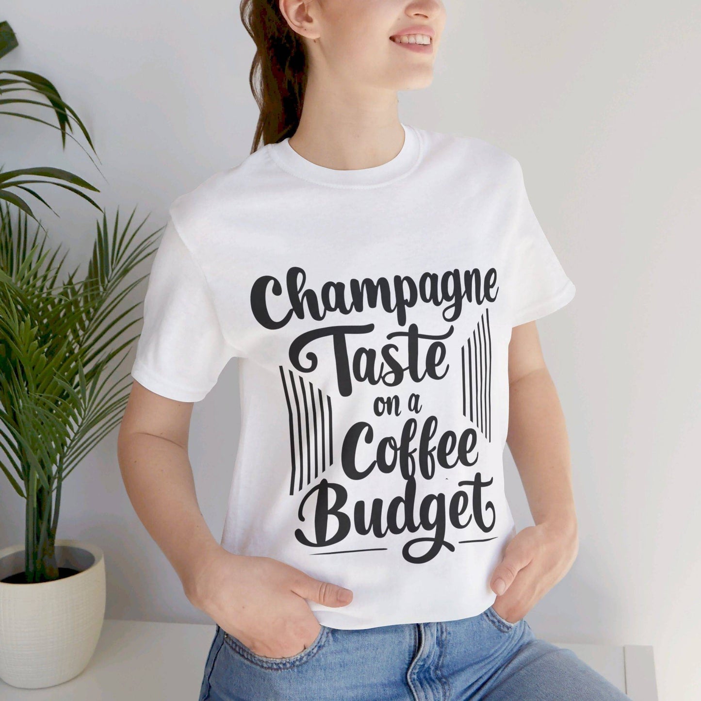 Champagne Taste Tee - Luxe Mod 