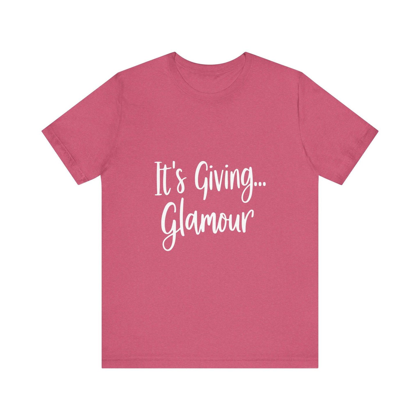 Its Giving... GLAMOUR short sleeved shirt - Luxe Mod 