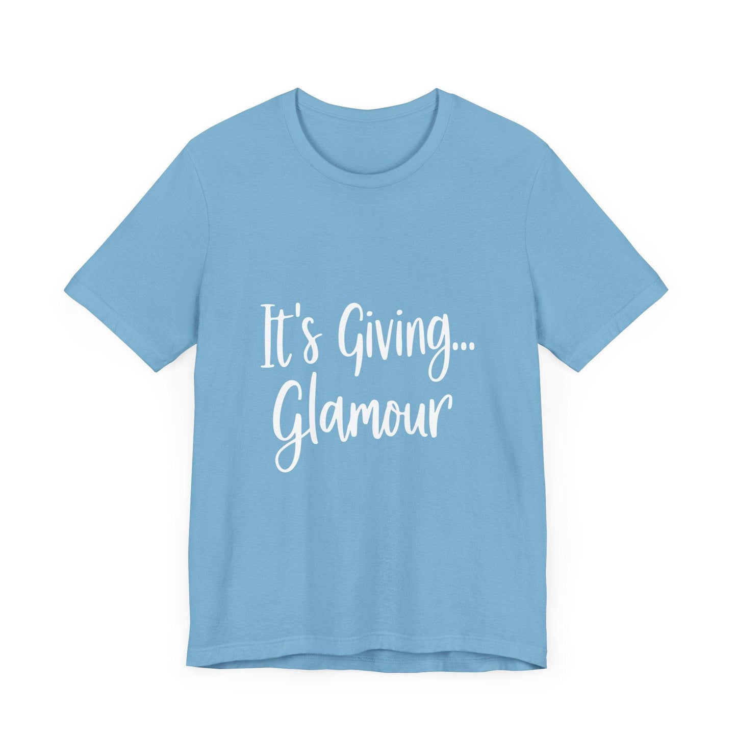 Its Giving... GLAMOUR short sleeved shirt - Luxe Mod 