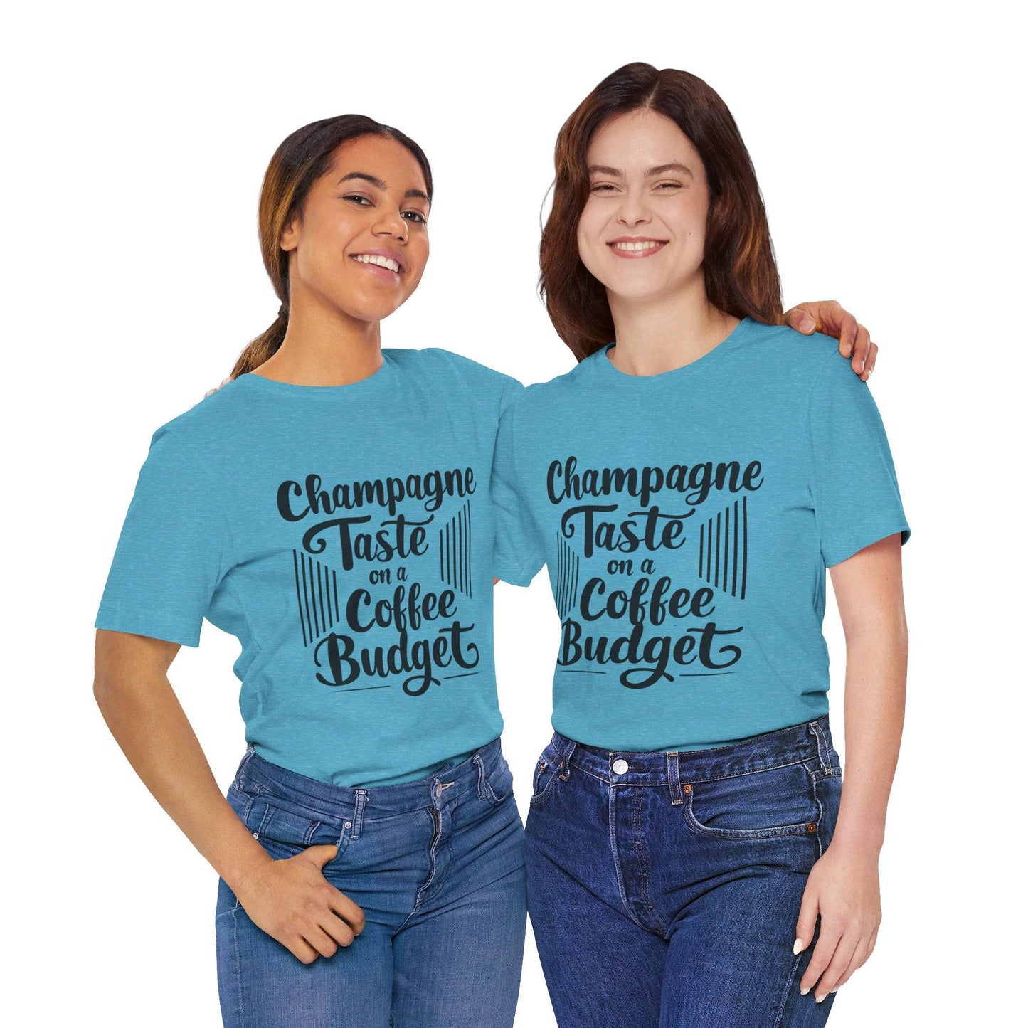 Champagne Taste Tee - Luxe Mod 