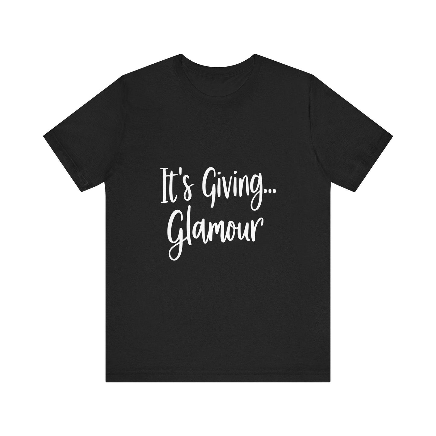 Its Giving... GLAMOUR short sleeved shirt - Luxe Mod 