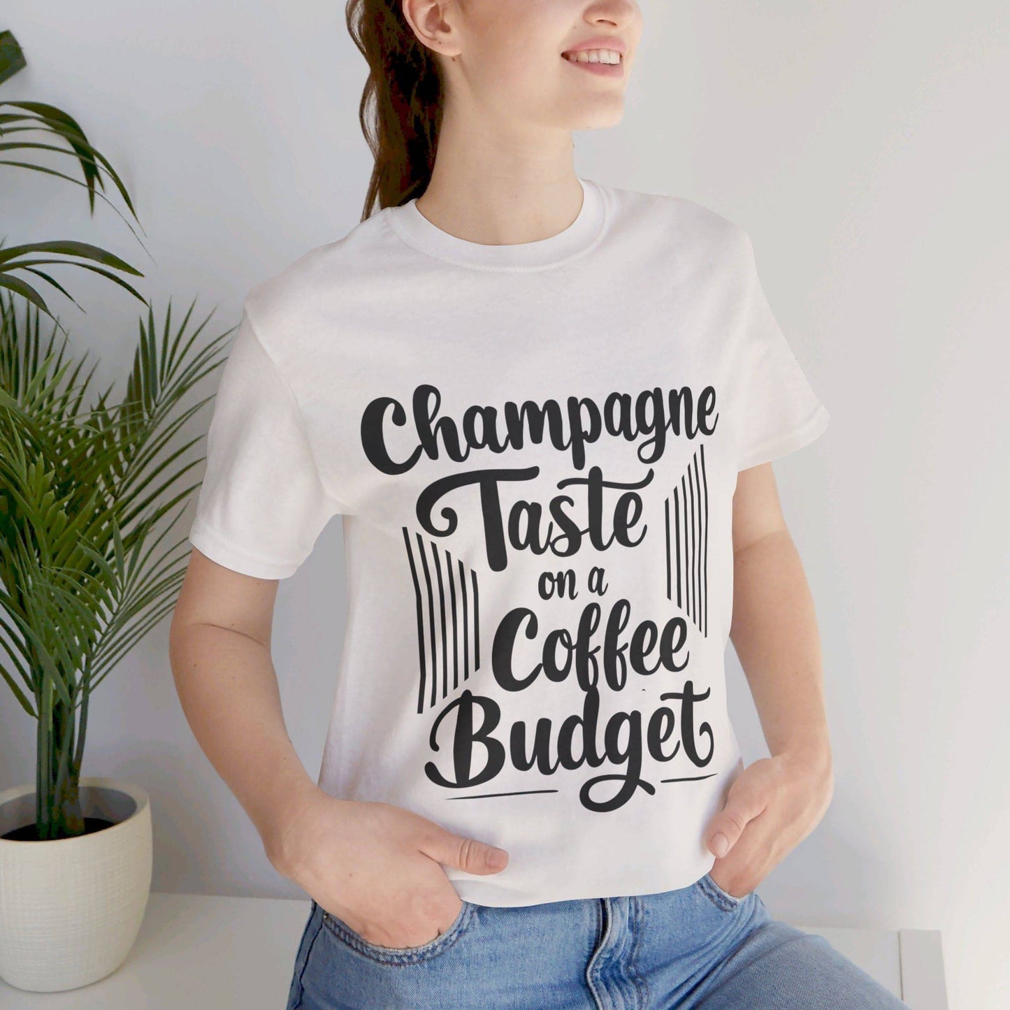 Champagne Taste Tee - Luxe Mod 