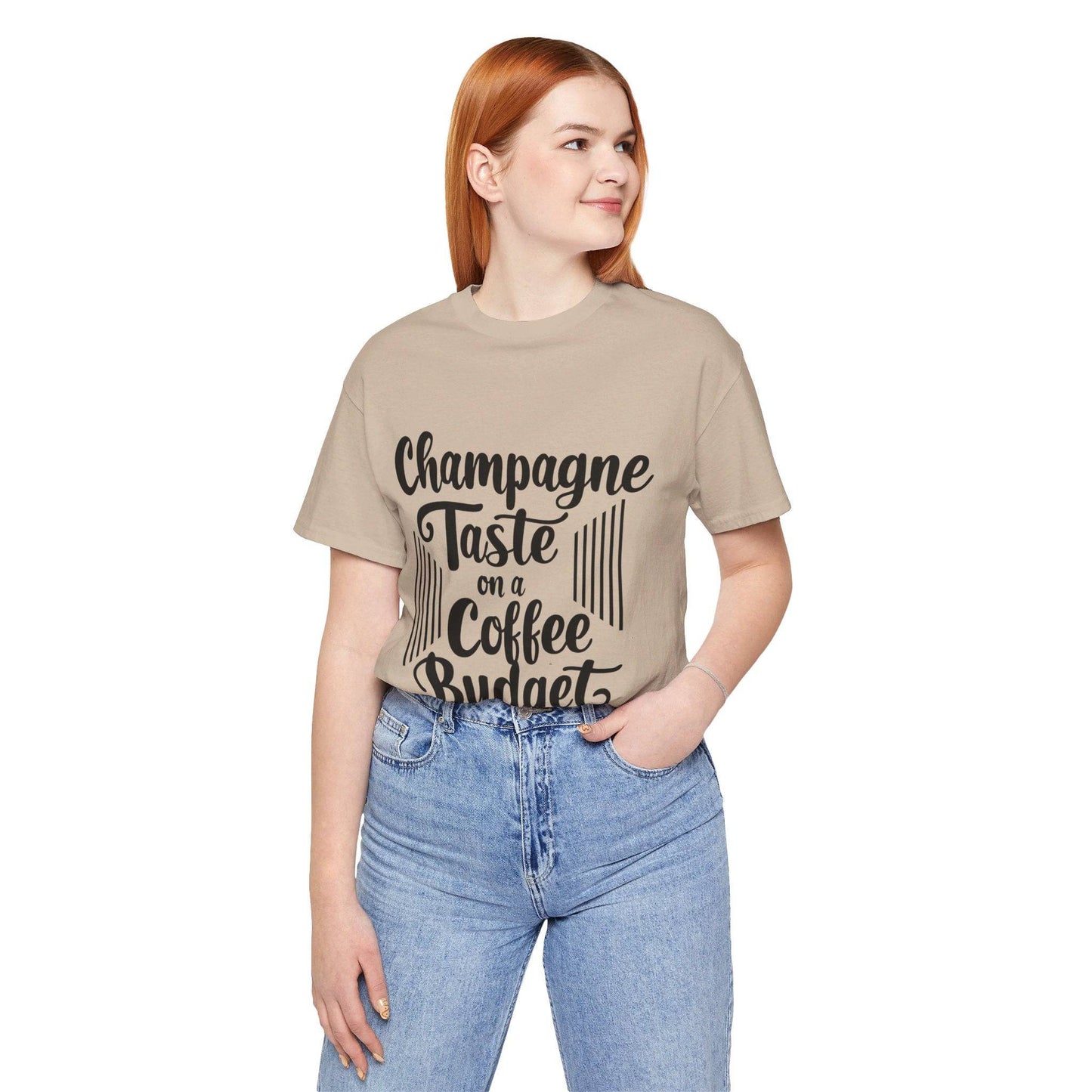 Champagne Taste Tee - Luxe Mod 