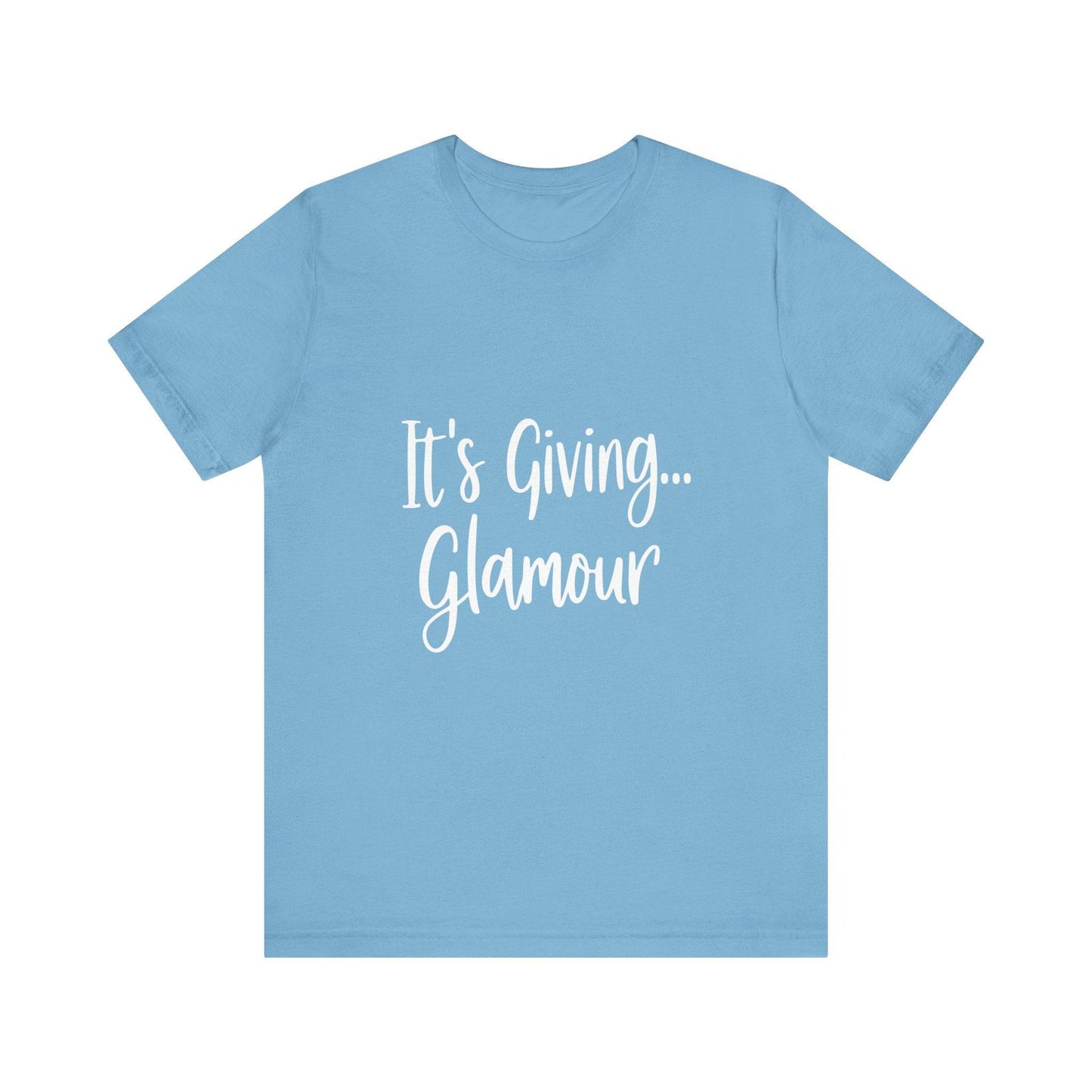 Its Giving... GLAMOUR short sleeved shirt - Luxe Mod 