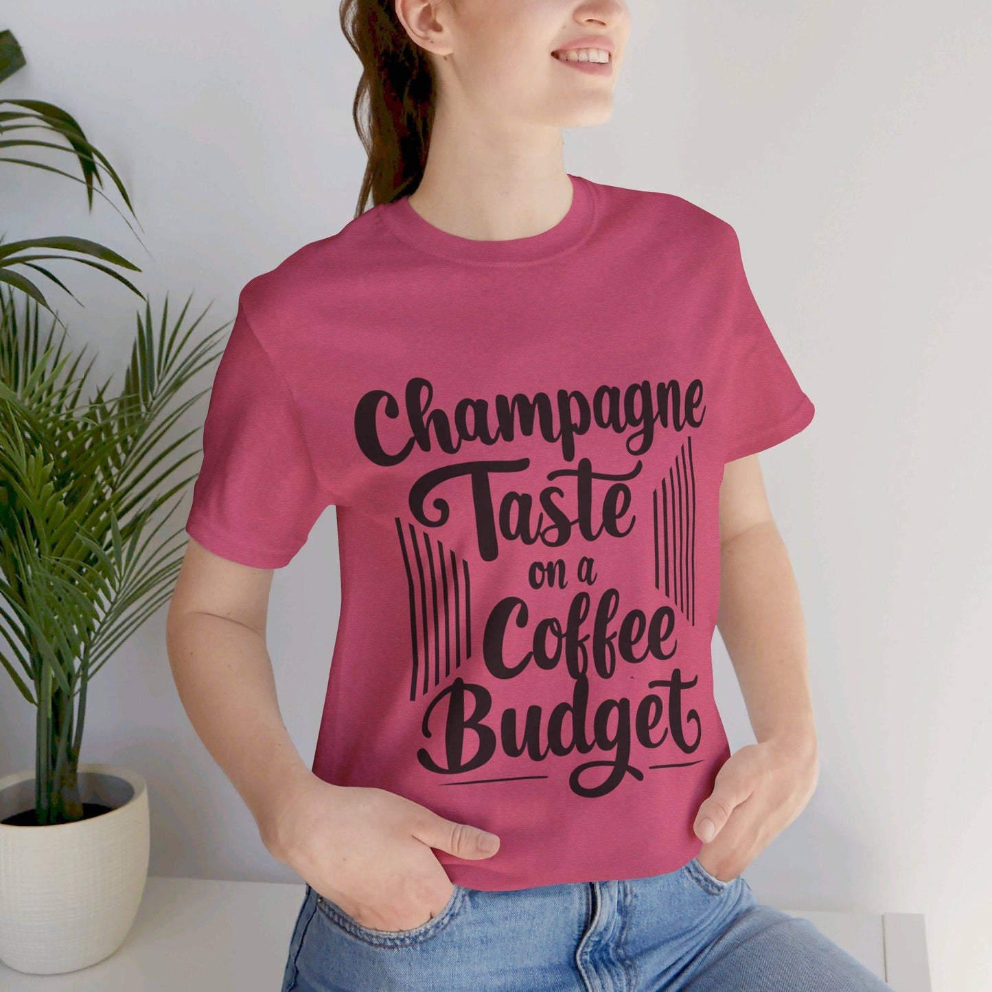 Champagne Taste Tee - Luxe Mod 