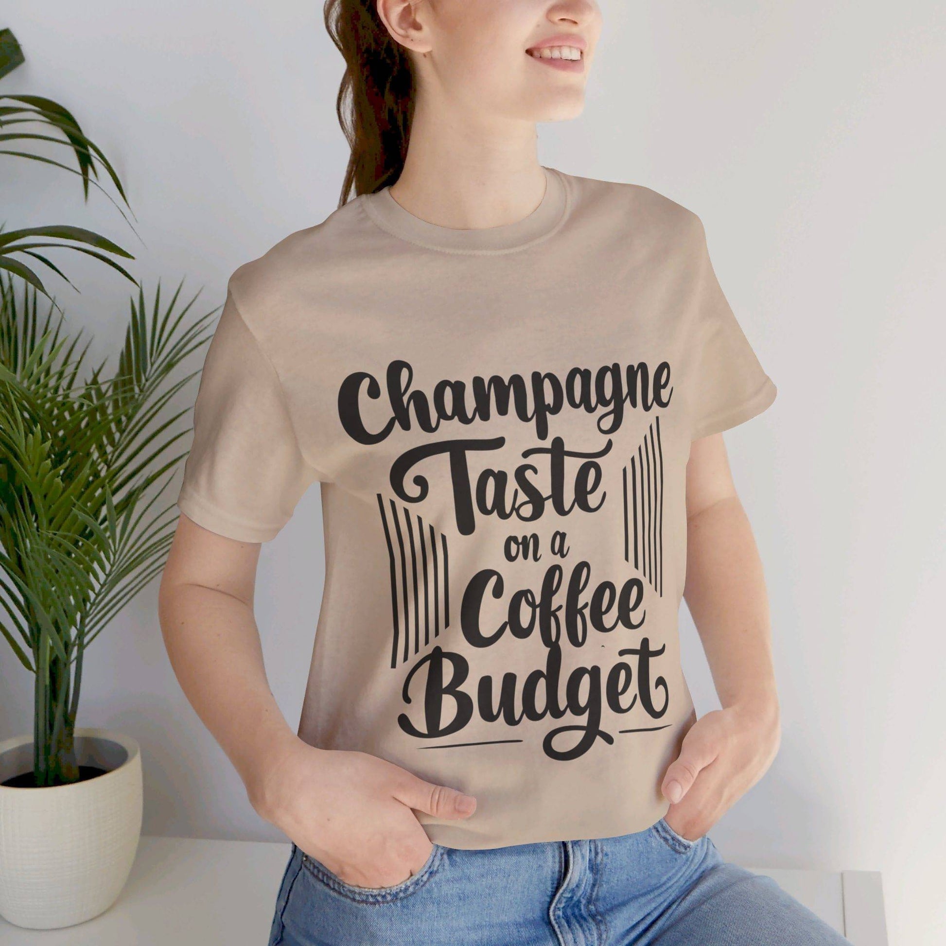 Champagne Taste Tee - Luxe Mod 